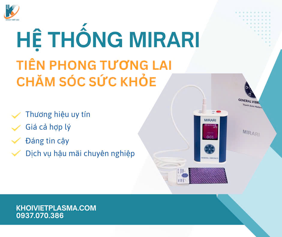 Hệ thống Plasma lạnh MIRARI: Tiên phong Tương lai Chăm sóc Sức khỏe